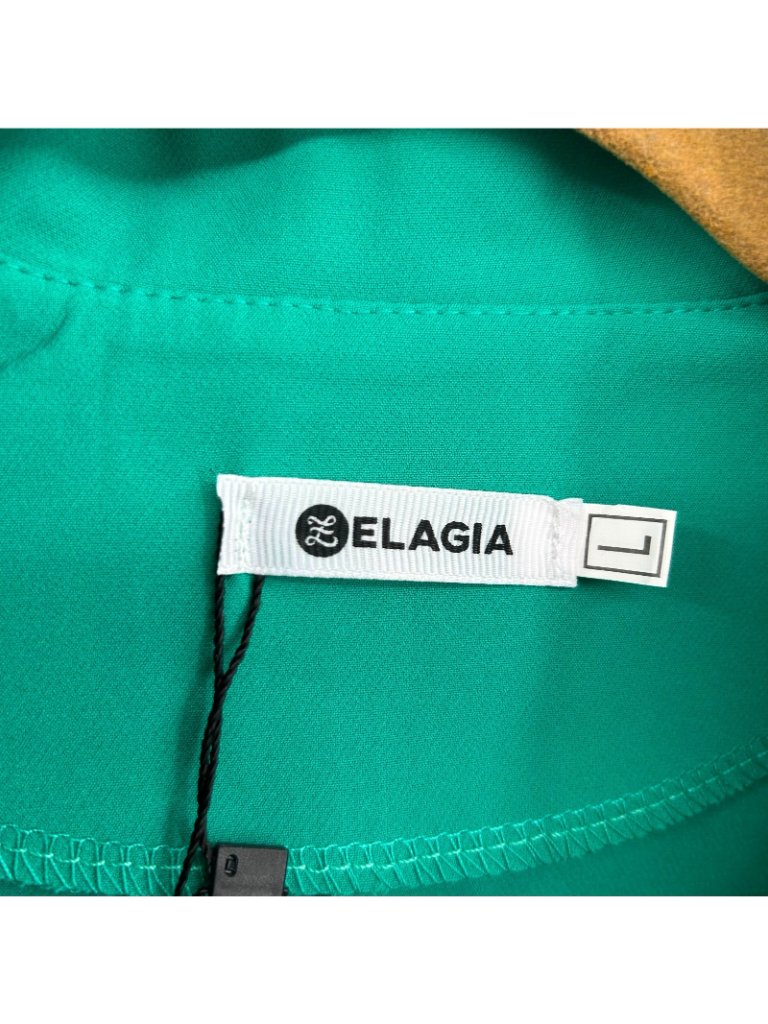 Elagia Tailored Blazer Jacket Women's Size Large Mint Green Single Button Nwt — image 8 of 8
